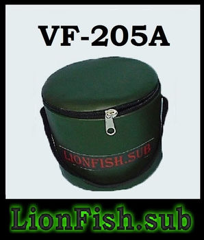 Сумка – Ведро для прикормки. Объем 5, 8 литров,  с крышкой на молнии, имеется одна ручка.